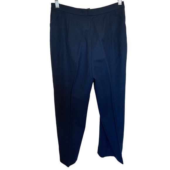 Pendleton vtg  hand tailored women's wool trousers blue - Picture 4 of 4